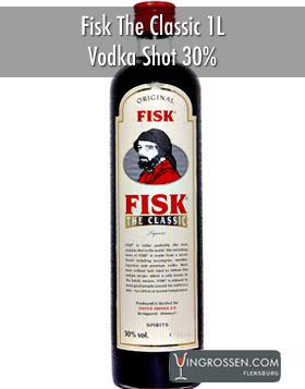 Fisk The Classic - Klassisk Vodka Shot 30% 1L i gruppen Spritdrycker / Vodka hos Vingrossen.com - Vingrossen Handel GmbH (03-17-0073)