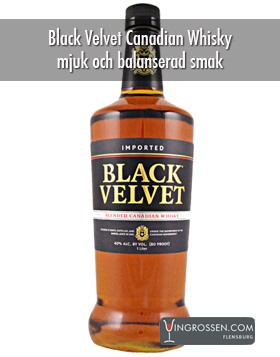 Black Velvet 1 Liter i gruppen Spirits / Whisky / Kanadensisk hos Vingrossen.com - Vingrossen Handel GmbH (1037)