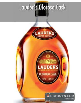 Lauder's Oloroso Cask 1L** i gruppen Spirits / Whisky / Skotsk Blended hos Vingrossen.com - Vingrossen Handel GmbH (16108)