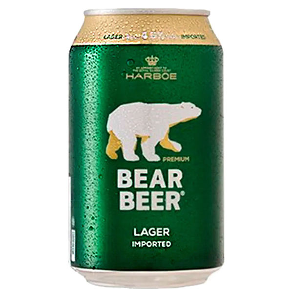 Harboe Bear Beer 7,7% 24x0,33l in the group L / L at Vingrossen.com - Vingrossen Handel GmbH (18021)