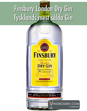 Finsbury London Dry Gin 1L i gruppen Spirits / Gin hos Vingrossen.com - Vingrossen Handel GmbH (2025)