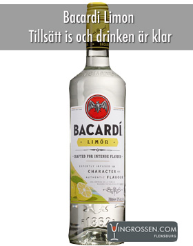 Bacardi Limon 1 Liter in the group Spirits / Rum at Vingrossen.com - Vingrossen Handel GmbH (2046)