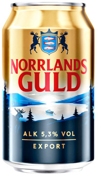 Norrlands Guld 5,3% 0,33x24.   i gruppen L / L hos Vingrossen.com - Vingrossen Handel GmbH (23202)
