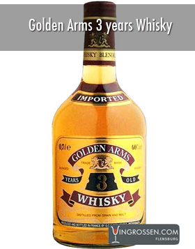 Golden Arms 3 years Whisky 0,7L i gruppen Spritdrycker / Whisky hos Vingrossen.com - Vingrossen Handel GmbH (41674)