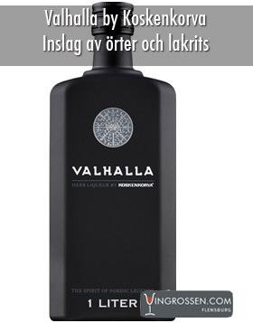 Valhalla by Koskenkorva 1L* i gruppen Spritdrycker / vrig sprit hos Vingrossen.com - Vingrossen Handel GmbH (41785)
