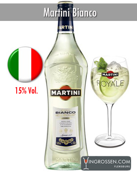 Martini Bianco 0,7 Liter in the group Vin / Starkvin & Sherry at Vingrossen.com - Vingrossen Handel GmbH (7003)