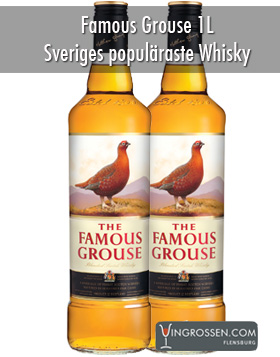 2-pack Famous Grouse x 1 Liter in the group Spritdrycker / Whisky / Skotsk Blended at Vingrossen.com - Vingrossen Handel GmbH (77628)