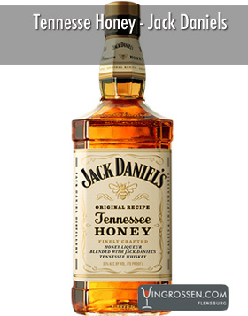 Honey Jack Daniels Tennesse 1L** i gruppen Spritdrycker / Whisky / Amerikansk hos Vingrossen.com - Vingrossen Handel GmbH (JADAHO)