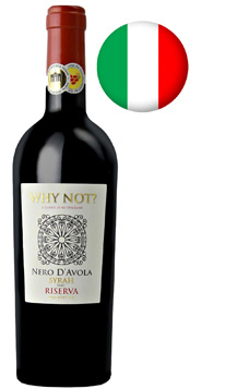 Why Not Nero D´Avola 0,75L in the group Vin / Rött Vin / Italien at Vingrossen.com - Vingrossen Handel GmbH (100006001)