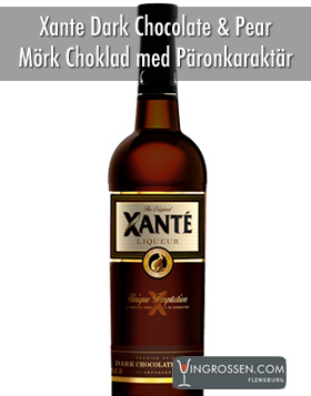 Dark Chocolate & Pear XANTE 0,5L** i gruppen Spirits / Likr /  hos Vingrossen.com - Vingrossen Handel GmbH (10127)