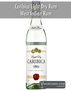 Caribica Dry White Rum 1 Liter in the group Spirits /  at Vingrossen.com - Vingrossen Handel GmbH (113)