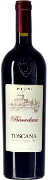 Piccini Barrelaia Toscana 0,75l 2018 i gruppen Vin / Rtt Vin hos Vingrossen.com - Vingrossen Handel GmbH (11541)