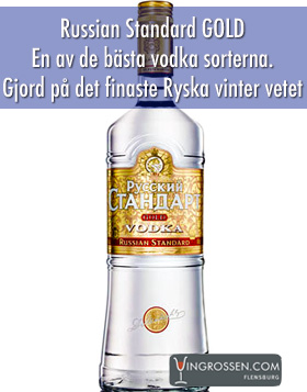 Russian Standard GOLD 1L in the group Spirits / Vodka at Vingrossen.com - Vingrossen Handel GmbH (11749)