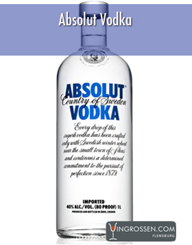 Absolut Vodka 1 Liter** in the group Spirits / Vodka at Vingrossen.com - Vingrossen Handel GmbH (2004)