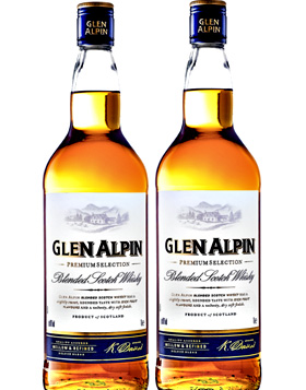 2-pack Glen Alpin Blended Scotch Whisky 2st x 1 liter** i gruppen Spritdrycker / Whisky / Skotsk Blended hos Vingrossen.com - Vingrossen Handel GmbH (201.001.027)