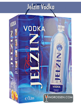 Boris Jelzin Vodka 3L bib i gruppen Spritdrycker / Vodka hos Vingrossen.com - Vingrossen Handel GmbH (2023)