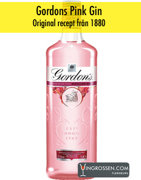 Gordons Premium Pink Gin 0,7L* i gruppen Spirits / Gin hos Vingrossen.com - Vingrossen Handel GmbH (383986)