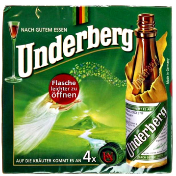 Underberg 44% 4/0,02l i gruppen Spritdrycker / Övrig sprit hos Vingrossen.com - Vingrossen Handel GmbH (41898)