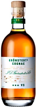 Grnstedts Cognac ***VS 0,7 L i gruppen Spritdrycker / Cognac/Brandy hos Vingrossen.com - Vingrossen Handel GmbH (77232)