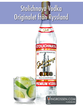 Stolichnaya Vodka 1 Liter** i gruppen Spirits / Vodka hos Vingrossen.com - Vingrossen Handel GmbH (77616)
