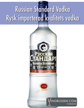 Russian Standard Vodka 1L* i gruppen Spirits / Vodka hos Vingrossen.com - Vingrossen Handel GmbH (77729)