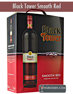 Smooth Red - Black Tower 3L BiB in the group Vin / Bag In Box / Rtt at Vingrossen.com - Vingrossen Handel GmbH (78030)