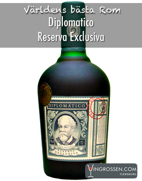 Diplomatico Reserva Exclusiva Botucal (Venezuela) 0,7L i gruppen Spritdrycker / Rom - Fatlagrad hos Vingrossen.com - Vingrossen Handel GmbH (78813)