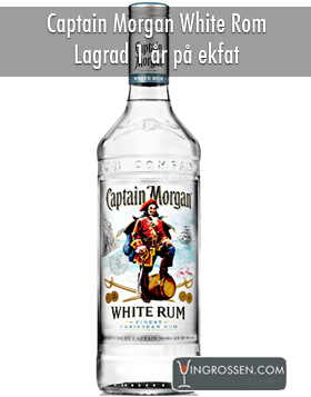 Captain Morgan White Rum 1l in the group Spirits / Rum at Vingrossen.com - Vingrossen Handel GmbH (78889)
