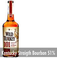 Wild Turkey 101 Proof Kentucky Straight Bourbon Whiskey 50,5% 1L**